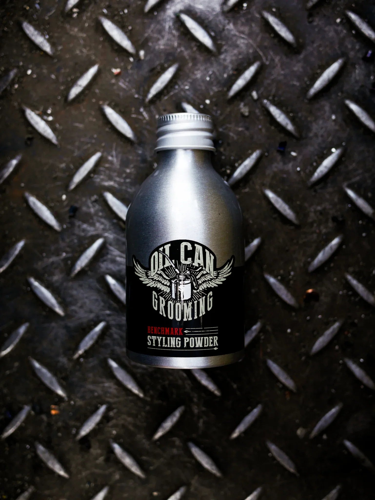 Oil Can Grooming Benchmark Styling Powder – Toucan Trading