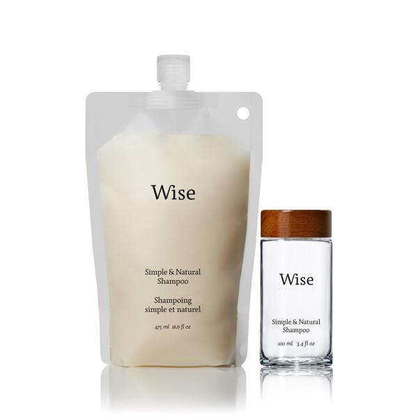 Wise - Birch Bark Daily Shampoo (Reusable Glass Bottle)