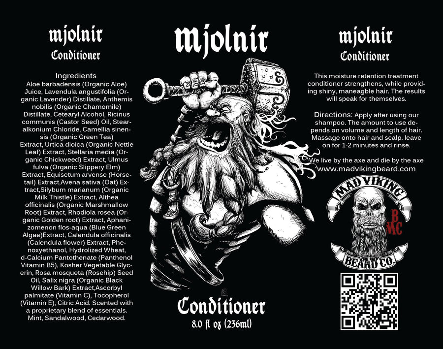Mad Viking Mjolnir Shampoo & Conditioner