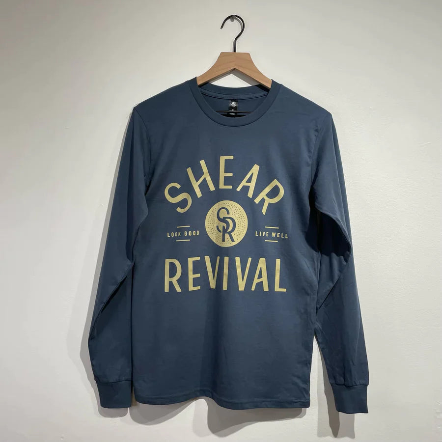 Shear Revival Look Good. Live Well. Long Sleeve Shirt